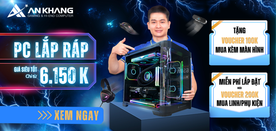 PC lắp ráp: Giá tối thiểu - Hiệu năng tối đa