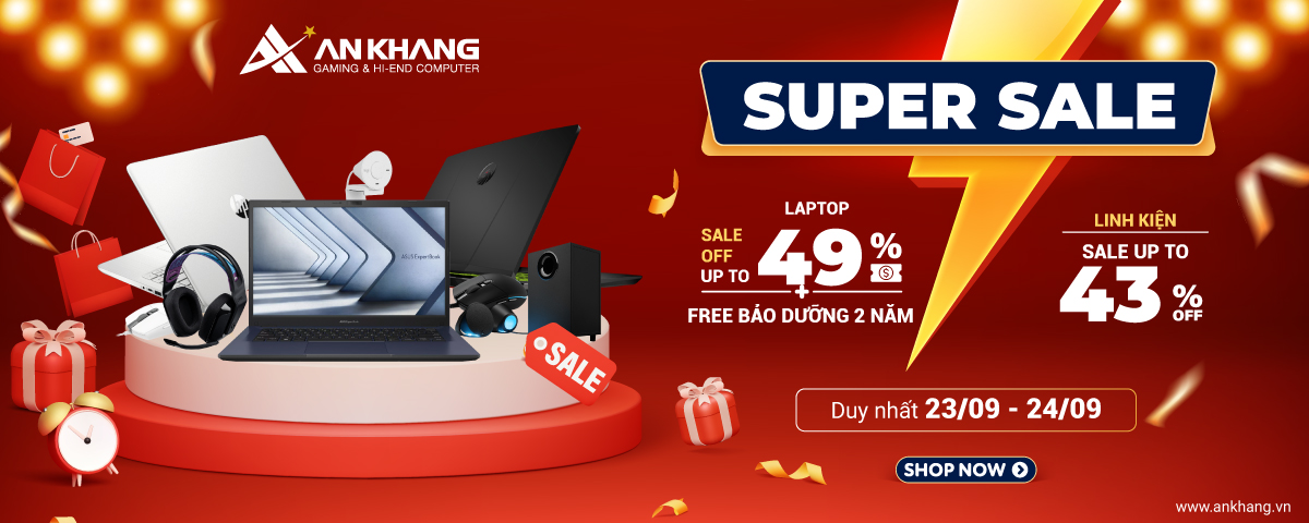 CTKM AKC: SUPER SALE - Giá sốc Back to School 2023