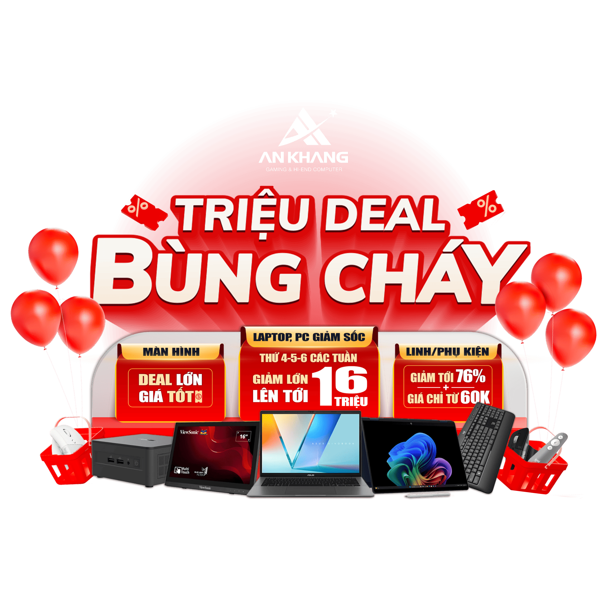 banner popup quảng cáo