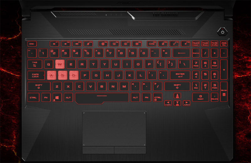 Клавиши asus tuf gaming