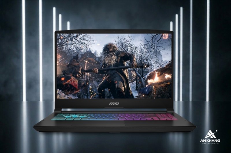 Laptop MSI Katana 15 HX B14WGK 022VN nổi bật với màn hình 2K QHD sắc nét với tần số quét 165Hz