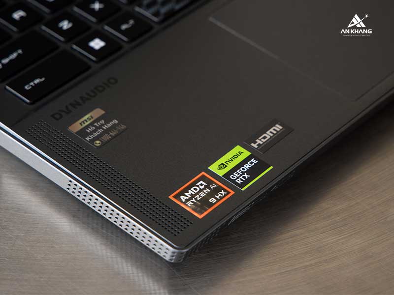MSI Stealth A16 AI+ Mercedes-AMG Motorsport trang bị hiệu năng AI top đầu
