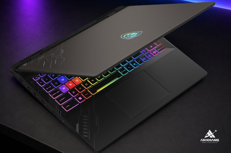 MSI Crosshair 16 HX AI D2XWFKG-036VN trang bị hệ thống loa kép đi kèm Nahimic Audio và hỗ trợ Hi-Res Audio