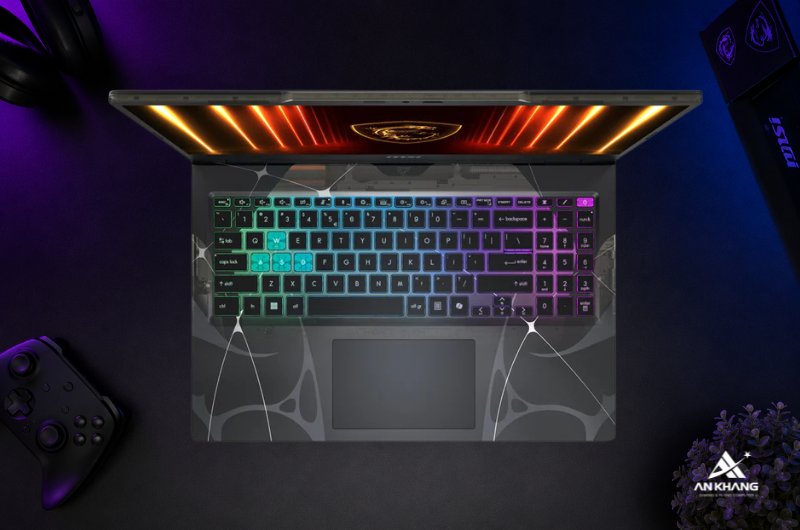 Laptop gaming MSI Cyborg 15 B13WFKG-658VN với trải nghiệm sử dụng được hoàn thiện kỹ lưỡng