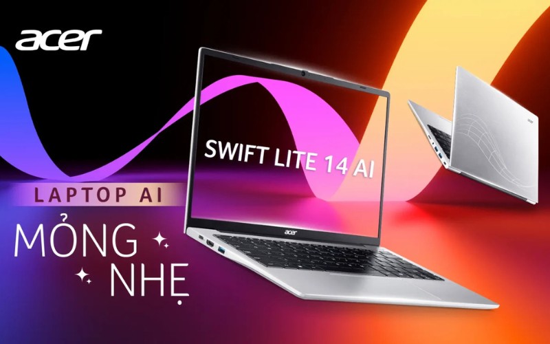 Đánh giá Laptop Acer Swift Lite 14 AI SFL14