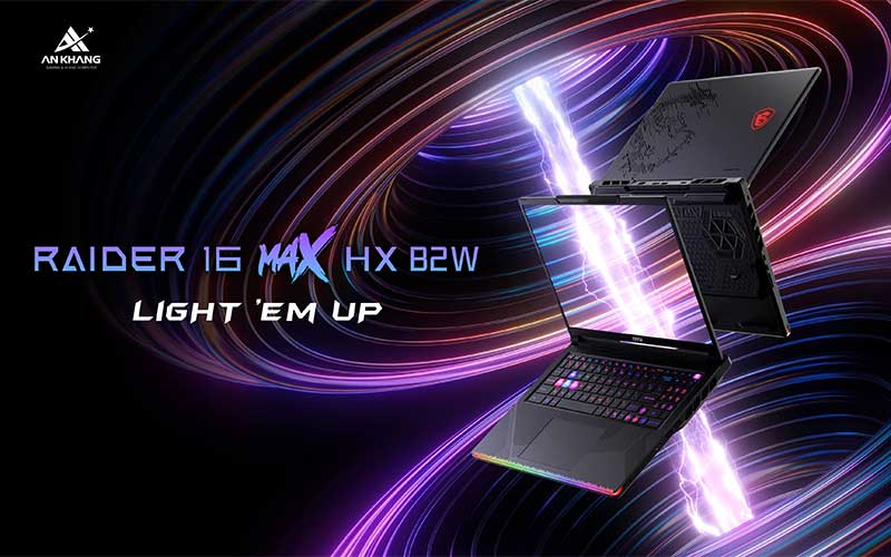 MSI Raider 16 MAX mới được định vị là chiếc laptop 16 inch mạnh mẽ nhất