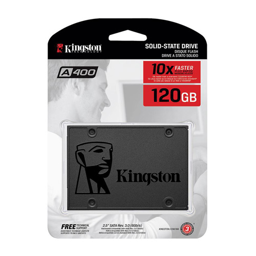 Ổ Cứng SSD Kingston 120G SA400S37 2.5inch Sata3 - An Khang